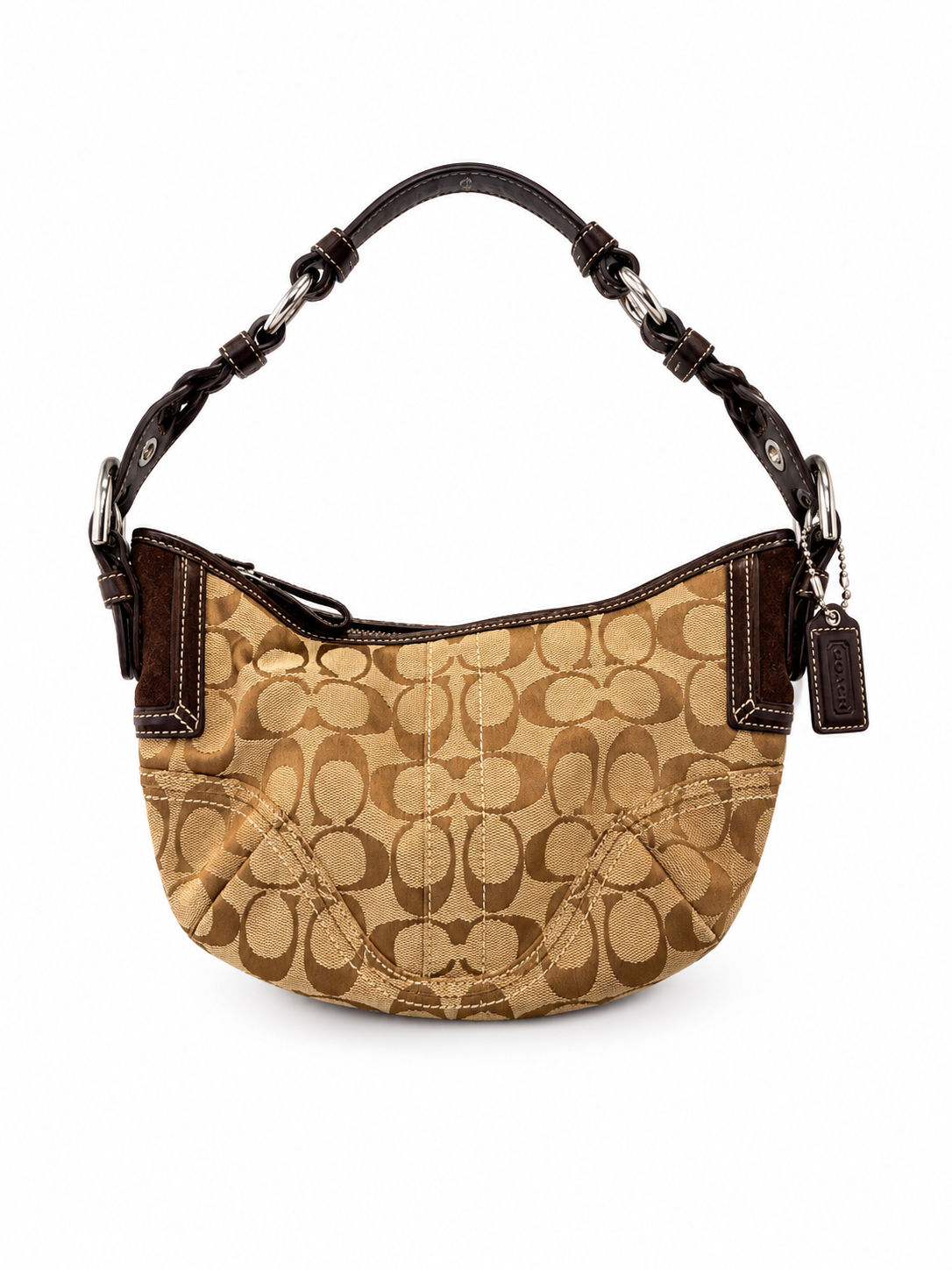 Vintage beige coach 6266 hobo
