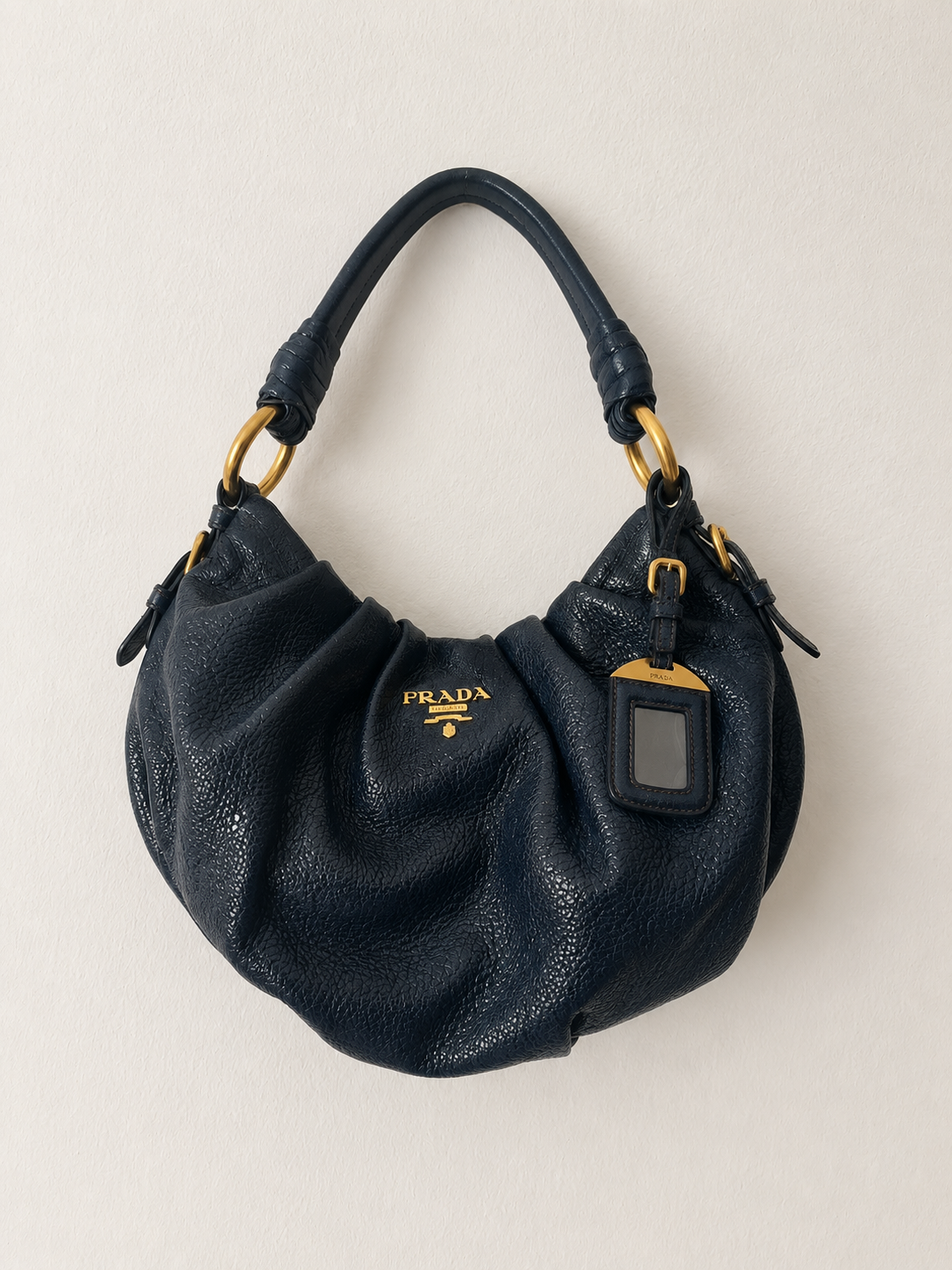 Vintage Prada Navy Bag