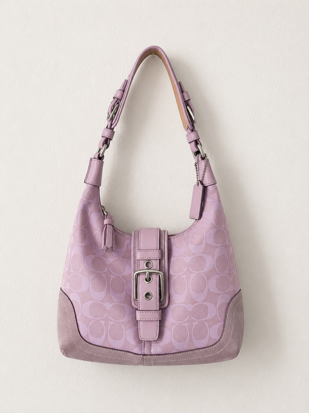 Coach pink/lavender Soho small hobo